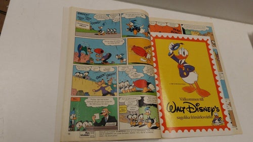 Kalle Anka 1987 nr 43 Välkommen till Walt Disneys sagolika frimärksvärld i mitte