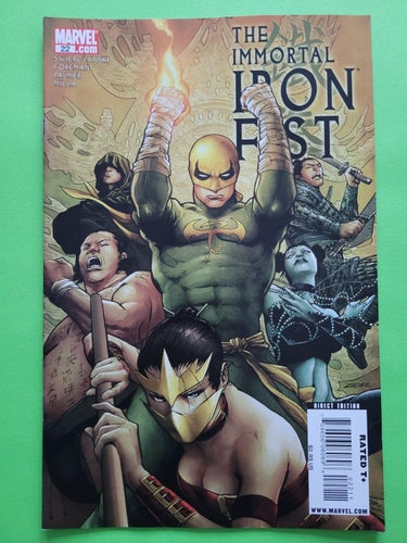 The immortal iron fist 22