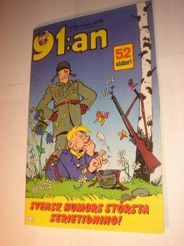 91:an (svensk) NY OLÄST Nr 16 1984 m Adresslapp