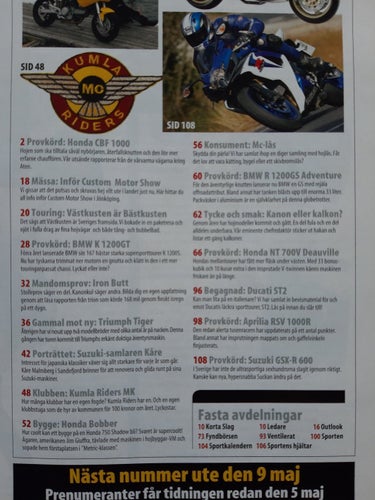 Allt om MC 4 2006: BMW R 1200GS Adventure, Honda CBF 1000 + NT 700V Deauville