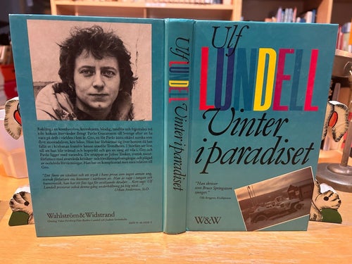 Vinter i paradiset av Ulf Lundell, bok, Very fine