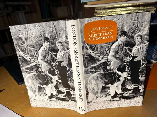 Skriet från vildmarken av Jack London, bok, Very Fine plus