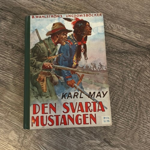 Vintage - Den svarta mustangen - Karl May - 1936