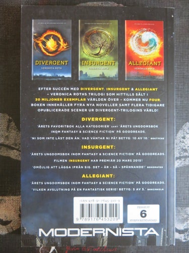 Four: En Divergent-Samling av Veronica Roth