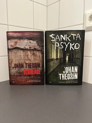 Johan Theorin - Två Böcker: Blodläge & Sankta Psyko