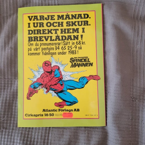 Den fantastiske Spindelmannen Superseriealbum 9