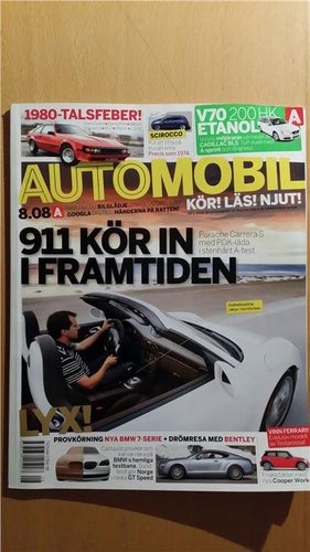 Automobil 8 2008: Mini JCW, Audi Q5, VW Scirocco, Cadillac BLS, Volvo V70 2,5FT