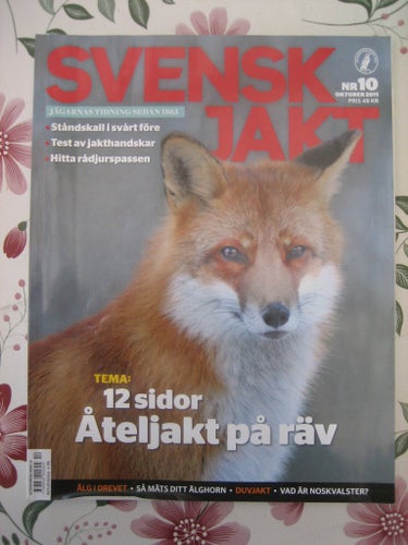 Svensk Jakt Nr:10-2011