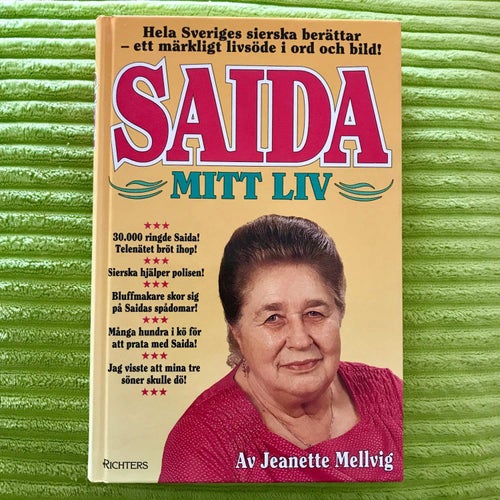 SAIDA MITT LIV Jeanette Mellvig 1992