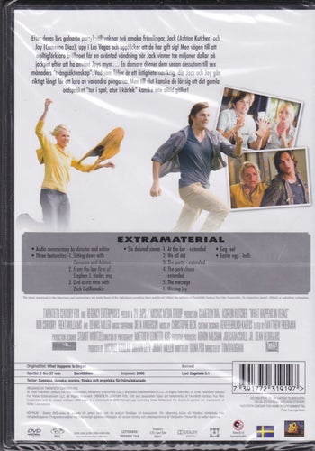 DVD / What Happens In Vegas / Cameron Diaz, Ashton Kutcher / Ny & Inplastad