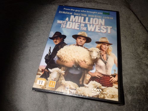 A Million Ways To Die In The West (inplastad), Seth MacFarlane, Charlize Theron