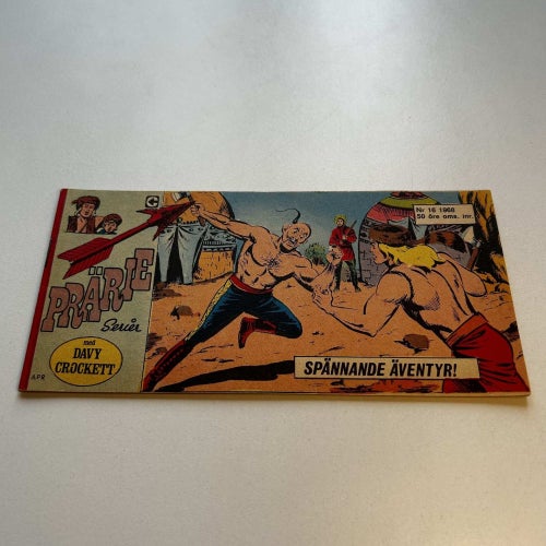 Prärieserier nr 16 1968, toppex! VF-