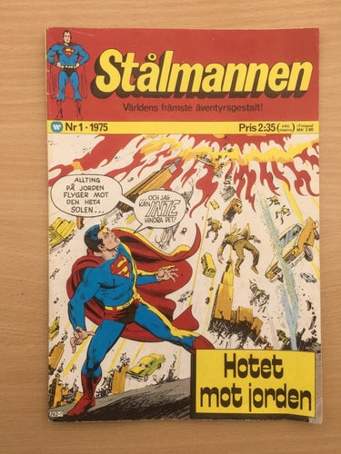 STÅLMANNEN - Nr 1 1975