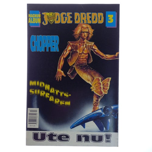 Magnum comics - 1991 - NR 8 - Hombre | Bruno Brazil | Judge Dredd