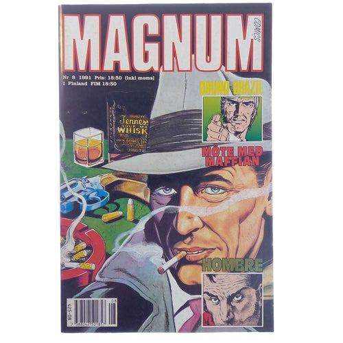 Magnum comics - 1991 - NR 8 - Hombre | Bruno Brazil | Judge Dredd