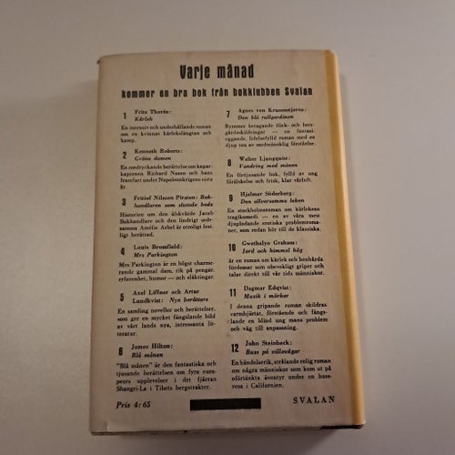 Vandring med månen av Walter Ljungquist (1948)