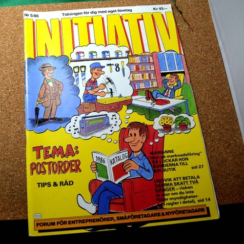 Tidningen Initiativ 7 Nummer 1987