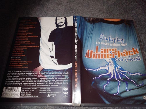 Lars Winnerbäck och Hovet (DVD) - Linköping 13 & 14 september 2003