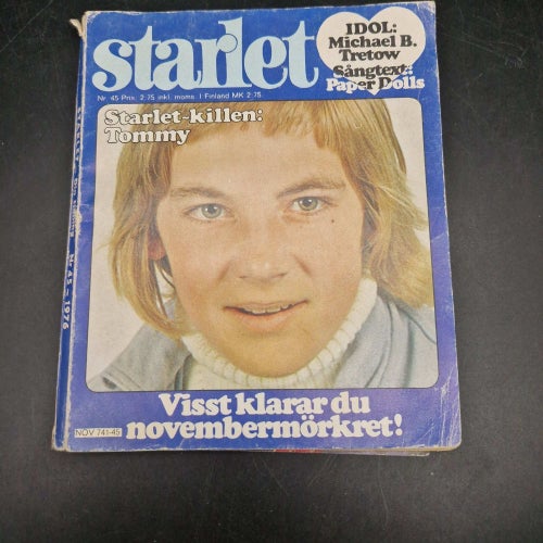 Starlet Nr 45 - 1976 innehållsförteckningen saknas