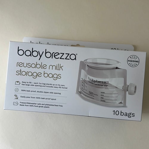 Baby brezza reusable milk storage bags 10