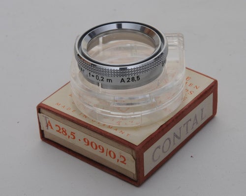 3 st Närbildslinser Zeiss Contal A 28,5