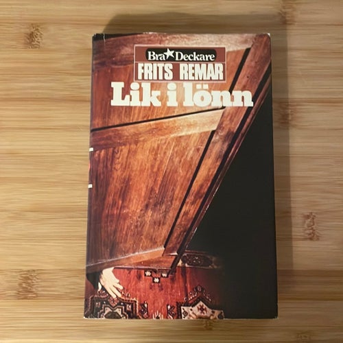 Lik i lönn - Frits Remar (1979) Inbunden bok