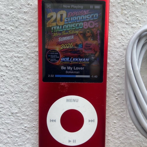 iPod Nano 4 (PRODUCT)RED 8GB. Batteri testat plus 5 timmar.