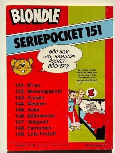Serie-Pocket 150 - Buster. VF-NM