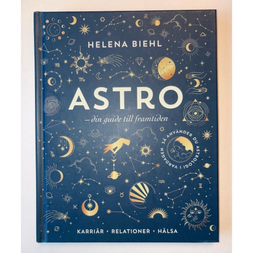 Nyskick! Astro: din guide till framtiden / inbunden bok / spådom astrologi