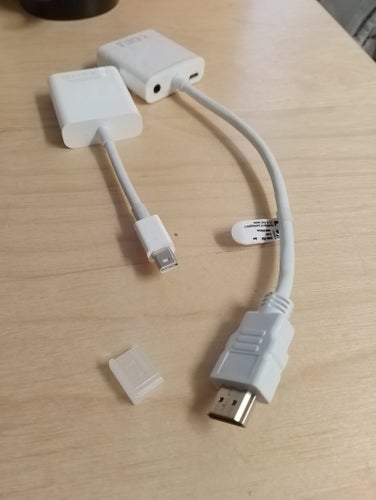 Apple Mini DisplayPort till VGA-adapter och HDMI-adapter