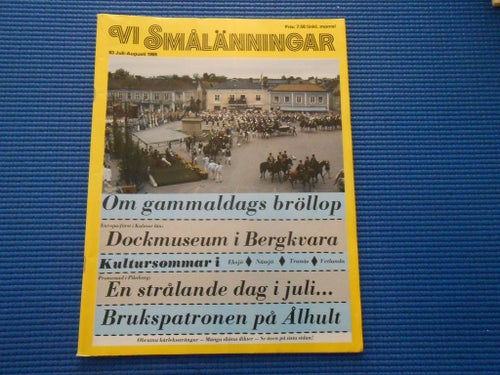 Vi Smålänningar 93 1985 Ryadholm Ålhult Bergkvara Piksborg Långemåla Skäftesfall