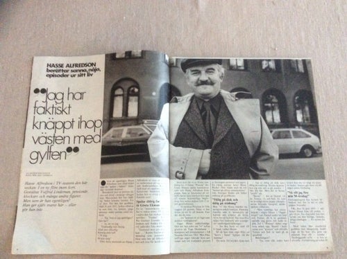 HUSMODERN Nr 17 1978 kak recept,Mode,Hasse Alfredson,Idoler Tjänar Vreeswijk mm
