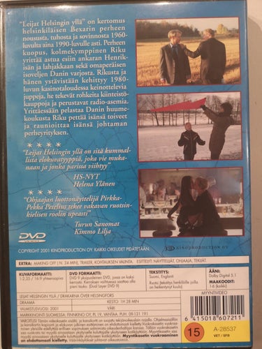 Drakarna över Helsingfors (2001) Alexander Skarsgård, Lina Perned, Peter Franzen