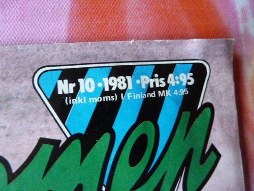 FANTOMEN, NR 10-1981, TIDNING