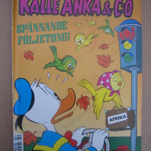 Kalle Anka & C:O    Nr:40-1989