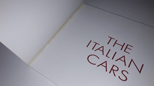 The Italian Cars (Neko Pictorial Series 2) 106 sidor