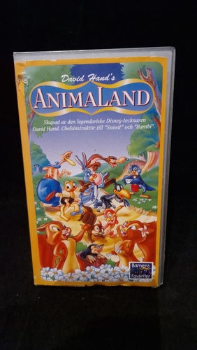 Animaland (VHS) EX-Disney - David Hand - Köpvideo - OOP/Utgången
