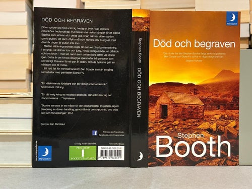 Död och begraven av Stephen Booth, bok, Very Good plus