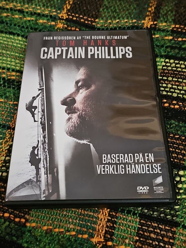 Captain Phillips - Tom Hanks DVD (Sv Text)