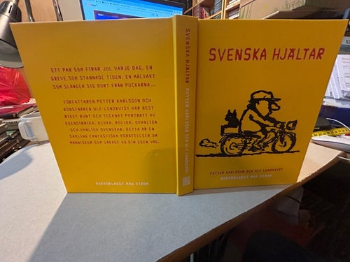 Svenska hjältar av Petter Karlsson, bok, Very Fine plus
