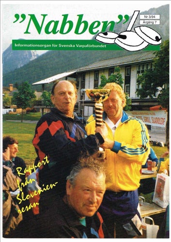 Nabben 1994 (årgång 7) Nr 3 - Informationsorgan för Svenska Varpaförbundet