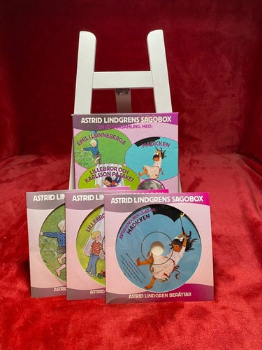 Astrid Lindgrens Sagobox, Ljudbok CD-ROM! (Svensksåld)