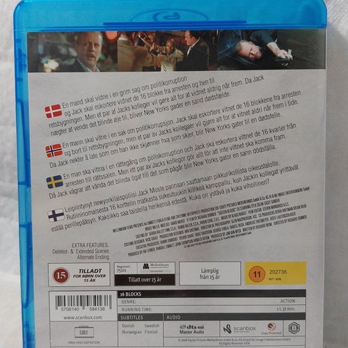 16 Blocks Blu-ray