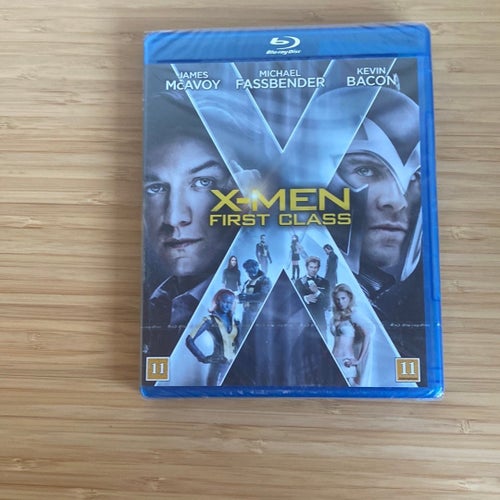 X-Men: First Class (Blu-ray) inplastad