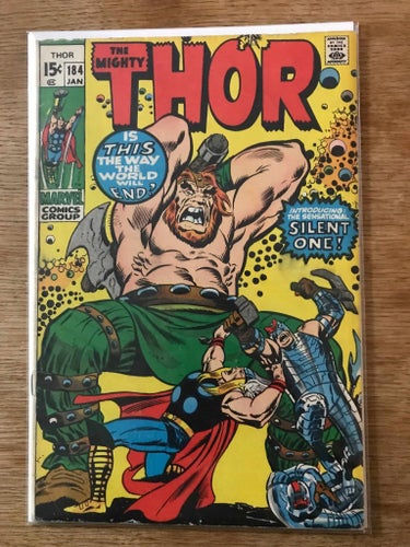 Thor (1962 Marvel 1st Series Journey Into Mystery) #184
