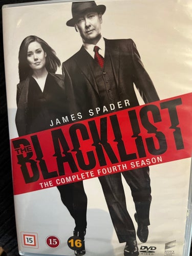 Dvd Blacklist säsong 2-4