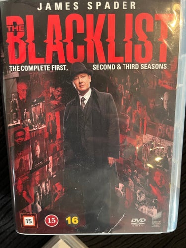 Dvd Blacklist säsong 2-4