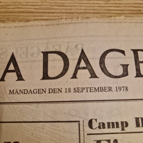 Svenska Dagbladet 18 september 1978