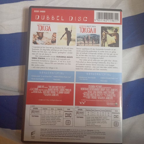 Gudarna måste vara tokiga 1 & 2 - Dubbel Disc DVD