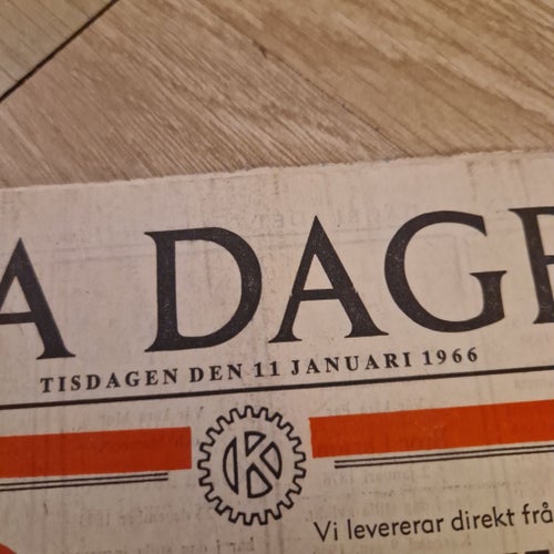 Svenska Dagbladet från 1966